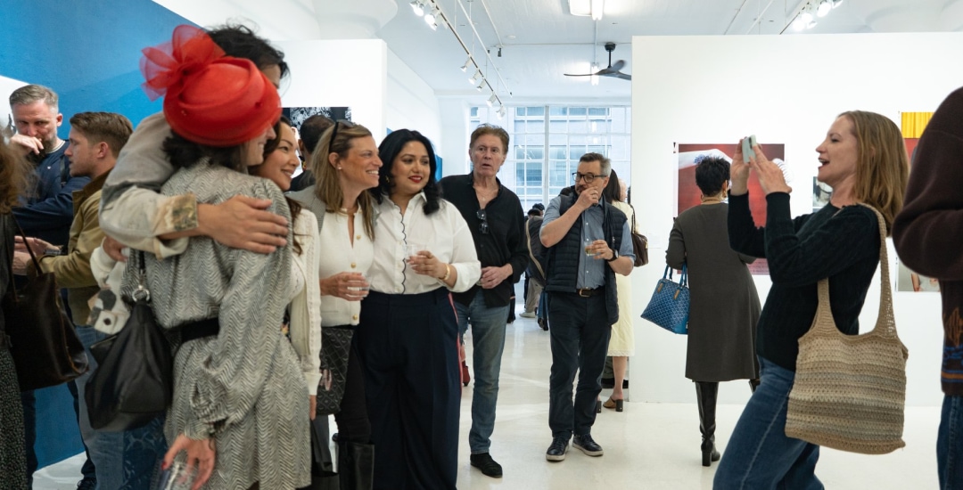 Photo highlights from the extraordinary group show in New York, celebrating the work of 35 award-winning photographers from 18 countries.