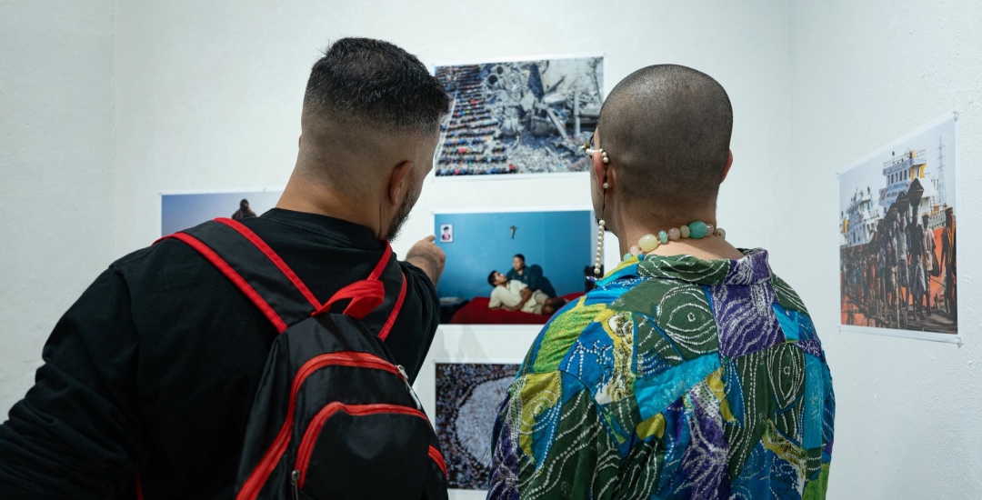 Photo highlights from the extraordinary group show in New York, celebrating the work of 35 award-winning photographers from 18 countries.