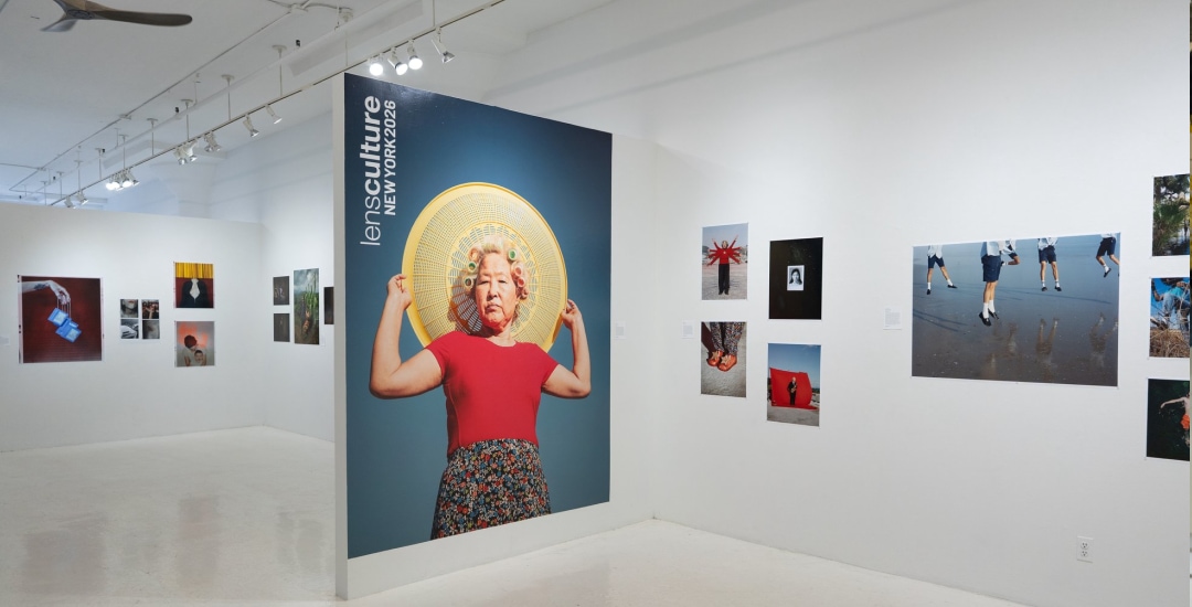 Photo highlights from the extraordinary group show in New York, celebrating the work of 35 award-winning photographers from 18 countries.