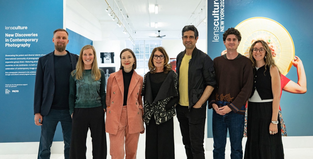 Photo highlights from the extraordinary group show in New York, celebrating the work of 35 award-winning photographers from 18 countries.